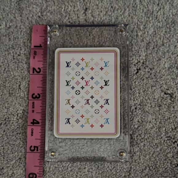 Louis Vuitton Takashi Murakami Monogram Playing Card - 7 Of Diamonds - Picture 7 of 7
